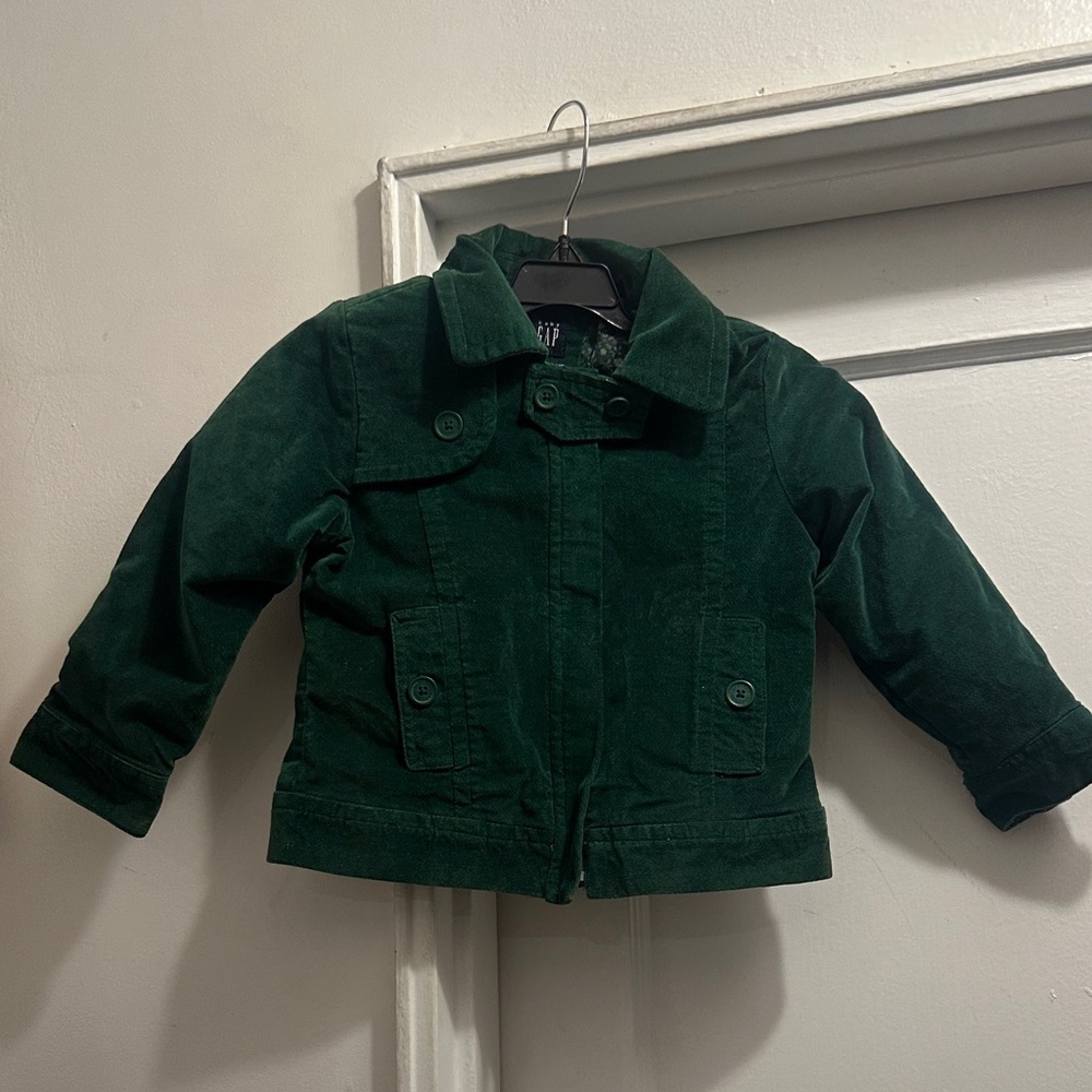 GAP Kids Forest Green Pea Coat